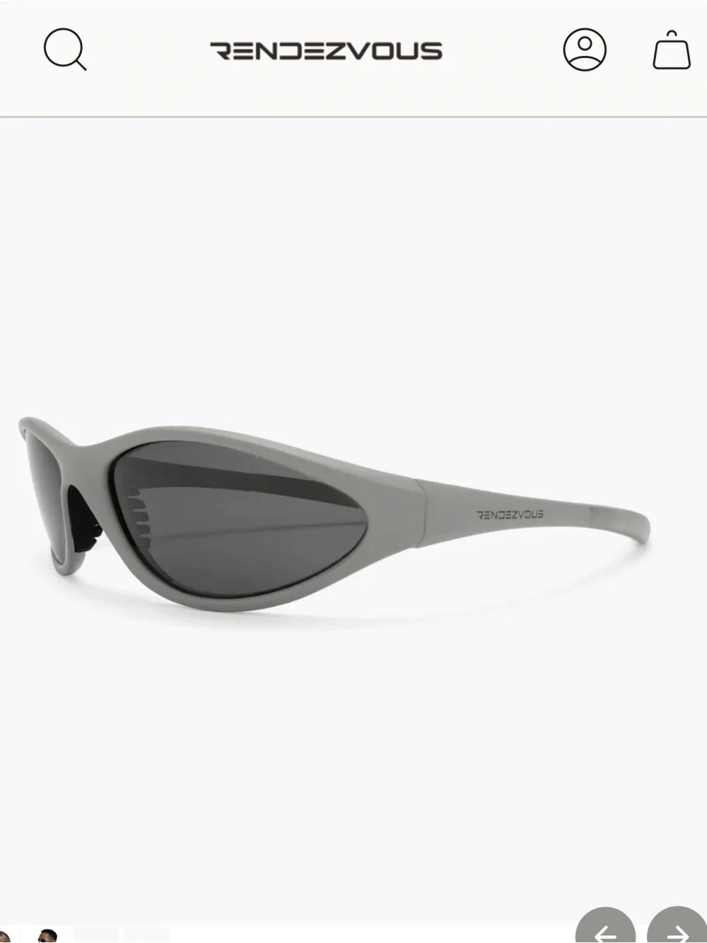Rendezvous Dolomite Gray Women's Sunglasses